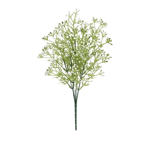 Cheapark Artificial Greenery Plants Bouquet Fake Faux Flower Bundles Set Home Living Room Table Wall Decor Wedding Party Holiday Floral Decoration