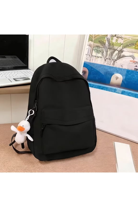Backpack Casual Daypack Concise Large Capacity Bag Waterproof Design For Daily Commute Outdoor Travel Personal Items Storage Gift