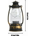 thumbnail image 1 of Cheapark Battery-Operated Vintage Lanterns - Flame-Flickering LED Lights, Durable Decor for Gardens, Patios, Tents & Emergency Blackouts, 1 of 6