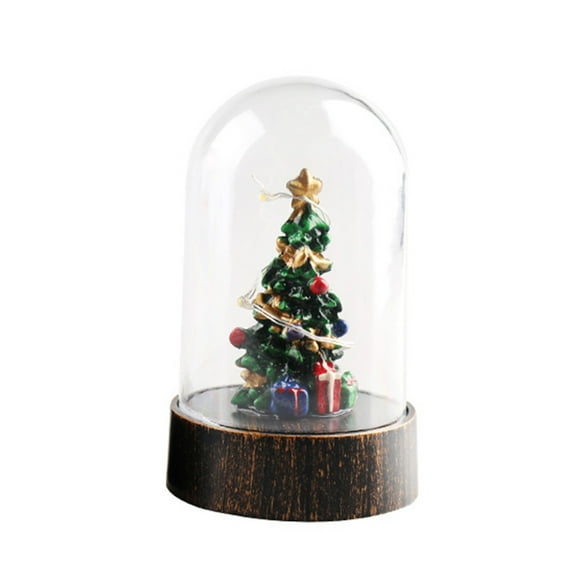 Cheapark Battery-Powered LED Lighted Lantern - Clear Design for Tree Hanging, Novel Props for Xmas Party & Home