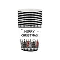 thumbnail image 1 of Cheapark Black & White Checkered Christmas Party Tableware Set - 7/9 Inch Disposable Plates, Cups & Tissues, Themed Dining Decor, 1 of 6