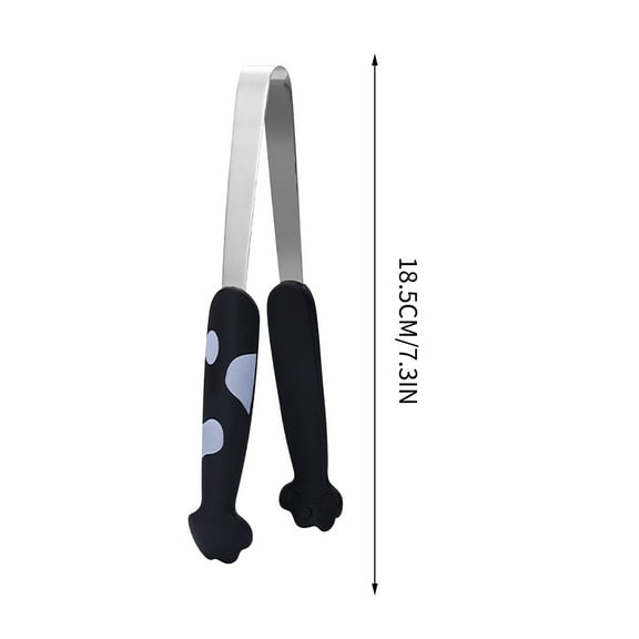 Cheapark Cat Paw Stainless Steel Kitchen Clip Barbecue Food Clip Heat Resistant Utensil For Cooking Grilling Tool