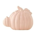 thumbnail image 1 of Cheapark Ceramic Art Pumpkin - Modern Minimalist White Decor For Office Entryway Living Room Fall Display, 1 of 6