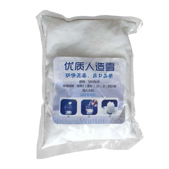 Cheapark Christmas Artificial Snow Powder - Simulated Snowflake Decor for Home Scene Layout & Xmas Tree, Festive Holiday Accent