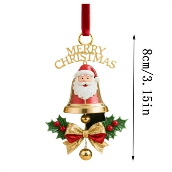 Cheapark Christmas Bell Ornament Series - Hanging Pendants for Home Xmas Tree & Mantel, Enhancing Holiday Festive Vibe
