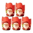 thumbnail image 1 of Cheapark Christmas Disposable Baking Cups - High-Temperature Resistant Paper Cups, Ideal for Cake Packaging & Holiday Treats, 1 of 6