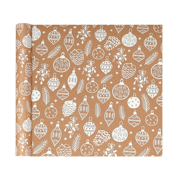 Cheapark Christmas Gift Wrapping Paper - Festive Print Durable Easy-to-Fold Wrapper - Perfect for Holiday Gift Packaging - Festive Christmas Decoration Paper