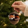 thumbnail image 1 of Cheapark Christmas Hanging Ornament 3.15 Inch Festive Holiday Tree Pendant for Xmas Wreath Home Party Decoration Gift, 1 of 6