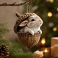 thumbnail image 1 of Cheapark Christmas Hanging Ornament 3.15 Inch Festive Holiday Tree Pendant for Xmas Wreath Home Party Decoration Gift, 1 of 5