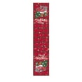 thumbnail image 1 of Cheapark Christmas Linen-Like Table Runner - Suitable for Indoor/Outdoor Tabletop, Festive Decor for Christmas Party Dining, 1 of 6