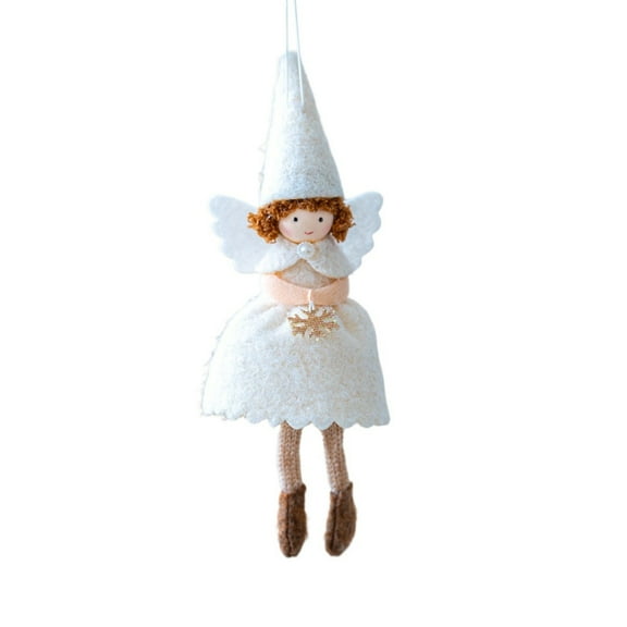 Cheapark Christmas Little Angel Dress Felt Ornaments - Hanging Pendants For Indoor Christmas Tree, Home Holiday Decor