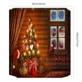 thumbnail image 1 of Cheapark Christmas Printed Shower Curtain - Waterproof Polyester Curtain for Bathroom Holiday Decor, 1 of 6