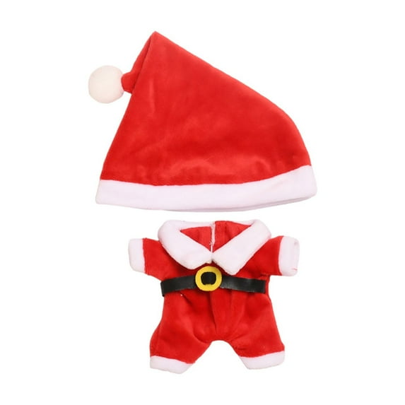 Cheapark Christmas Reindeer Hat Doll Clothes - Winter Outfits for Celebrity Dolls, Festive Accessories for Holiday