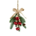 thumbnail image 1 of Cheapark Christmas Rope Bell Ornaments - Festive Hanging Decor, Ideal for Hotel, Mall & Home Holiday Tree, 1 of 6