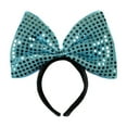 thumbnail image 1 of Cheapark Christmas Sequins Big Bow Hair Bands - Princess Style Party Headdress, Festive Performance Supplies, Trendy Holiday Headwear, 1 of 6