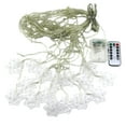 thumbnail image 1 of Cheapark Christmas Snowflake Curtain Light Home Party Decoration with 16 Snowflakes 80 Mini LEDs 11.5ft String for Holiday Decor, 1 of 7