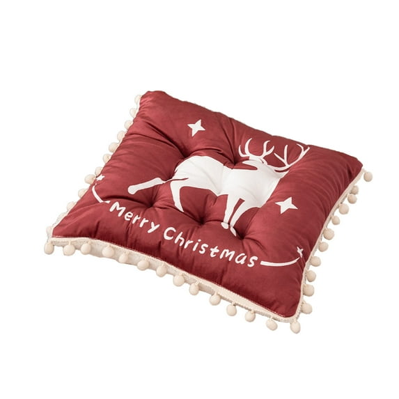 Cheapark Christmas Sofa & Office Chair Cushions - Breathable Non-Sagging Cushions, Comfortable Decor for Holiday Home & Workspaces