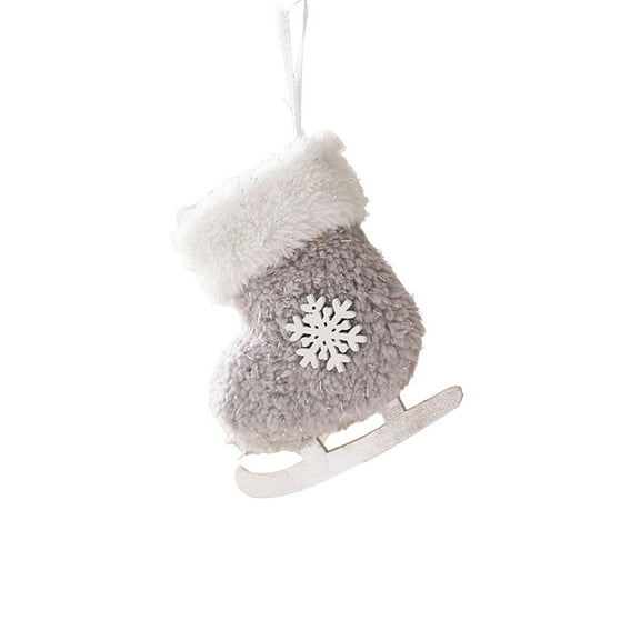 Cheapark Christmas Stocking-Shaped Pendants - Small Ornaments for Tree & Scene Layout, Enhances Festive Holiday Ambiance