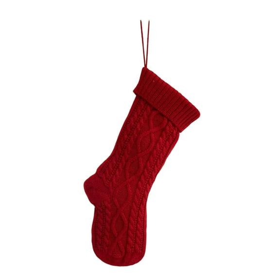Cheapark Christmas Stockings - Big Plush Decorative & Storage Xmas Socks, Festive Accents for Home Fireplace & Holiday Decoration