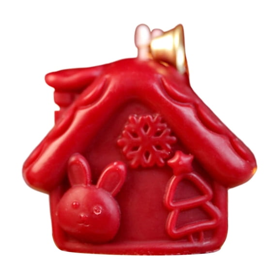 Cheapark Christmas Warm Cottage Scented Candle - Festive Fragrance, Decorative Souvenir, Ideal for Holiday Gifts & Home Ambiance