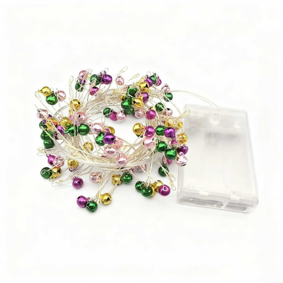 Cheapark Colorful Christmas Tree Light String - Waterproof Hanging Ornament Lights, Festive Glow for Indoor Outdoor Holiday Party & Yard Decor