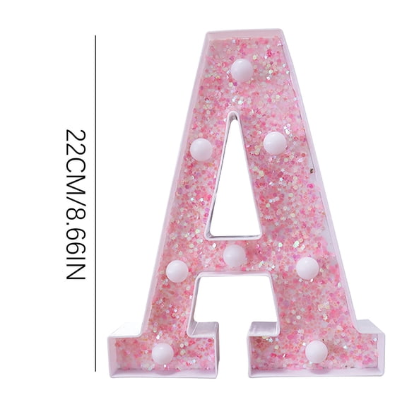 Cheapark Colorful LED Letter Lights Proposal Statement Decor Scene Layout Lighting Wedding Holiday Event Accents