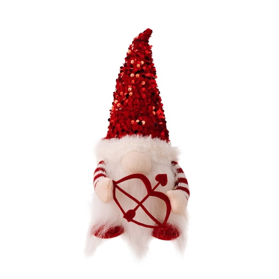 Cheapark Creative Glowing Sequined Faceless Doll Figurines - Durable Light-Up Valentine's Day Decorations, Perfect Romantic Gifts for Home Ambiance & Festive Accents