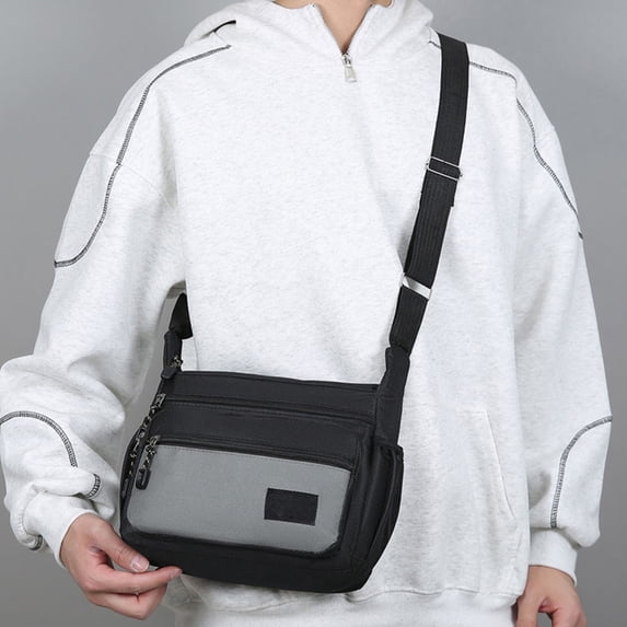 Cheapark Crossbody Bags Single Shoulder Chest Packs Versatile Casual Bags for Outdoor Travel Daily Commute Street Wear Use