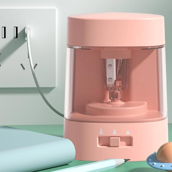 Cheapark Dual Power USB Electric Automatic Pencil Sharpener Tool Gift