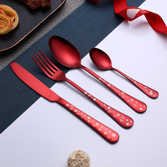 Cheapark Durable Dinnerware Set Kitchen Tableware Collection, Multi Piece Dining Dish Set for Daily Meal Use, Practical Tableware Set for Home Kitchen Dining Table Daily Use Gift