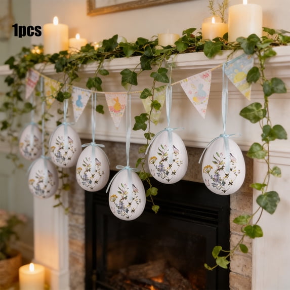 Cheapark Easter Foam Egg Layout Decoration Items for Home Decoration