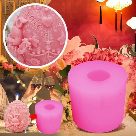 Cheapark Easter Gypsum Candle