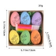 thumbnail image 1 of Cheapark Easter Hand Painted Bunny Eggs Gifts With Built In Paint Pen 6ml, 1 of 7