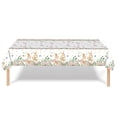 thumbnail image 1 of Cheapark Easter Theme Party Tablecloth with Rabbits and Egg Patterns Washable Fabric for Dining Table Spring Holiday Celebration, 1 of 4