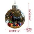 thumbnail image 1 of Cheapark Equestrian Horse Christmas Ornament Collection - Detailed Design, Must-Have Hanging Decor for Horse Lovers’ Christmas Trees, 1 of 5