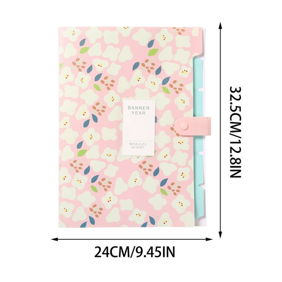 Cheapark Expanding File Folder, Cute Folders With 6 Pockets Files Folders For Documents Accordion Folder For Study Office