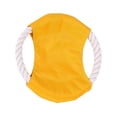 thumbnail image 1 of Cheapark Fabric Rope Pet Flying Disc Bite Resistant Dog Training Toy Teething Chew Toy Outdoor Interactive Play Educational Pet Supply, 1 of 6