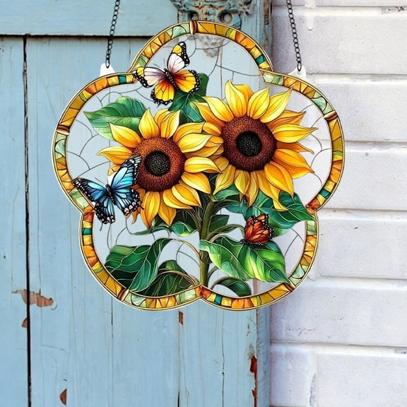 Cheapark Farmhouse Sign Rustic Wall Plaque for Home Spring Summer Daily Decor Mother Father Day and Independence Day Hanging Ornament