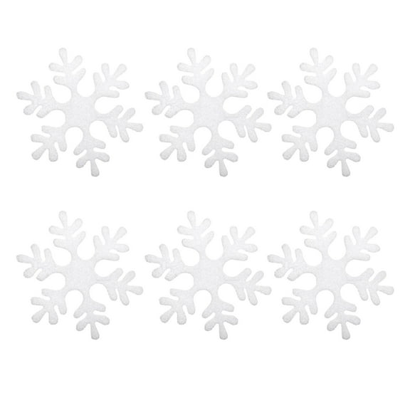 Cheapark Foam Snowflake Ornaments
