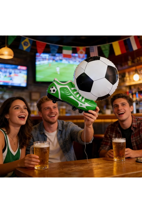 Football Theme Balloon Football Shoe Shape Balloon Football Party Decor Sports Event Photo Prop