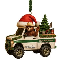 Cheapark Forest Service 120th Anniversary Edition Christmas Decor - Collectible Themed Accent, Unique Holiday Ornament for Indoor Home Christmas Displays