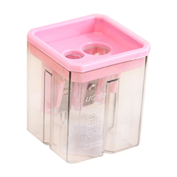 Cheapark Geometric Assembled Plastic Shaped Manual Pencil Sharpener For Desk Supplies Gift