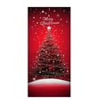 thumbnail image 1 of Cheapark Gift 35.4 x 70.8 In Christmas Gingerbread House Door Cover - Festive Curtain for Door, Wall & Christmas Party Decoration, 1 of 6
