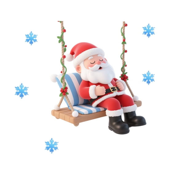 Cheapark Gift Christmas Stickers, Stereoscopic 3D Effect, Switch Decor Accents, Removable & Reusable, Christmas Atmosphere Decoration For Home