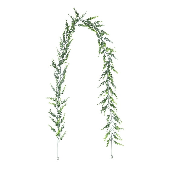 Cheapark Gift Garland Artificial Ivy, Fake Hanging Vines, Realistic Leaves, Table & Wall Decor, Green Vines Plants For Christmas Home Accents