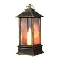 thumbnail image 1 of Cheapark Gold Christmas Tree Shaped Night Light Decorations, Battery Operated Warm Flickering LED Tabletop Lamp, Indoor Holiday Ambient Decor For Xmas Party Home Bedroom Mantel Shelf Gift, 1 of 3