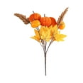 thumbnail image 1 of Cheapark Halloween Fall Decor, Artificial Autumn Pumpkin Berry Flower Maple Plant Stems Picks Vase Decorations, For Home Harvest Holiday Thanksgiving Indoor, 1 of 8