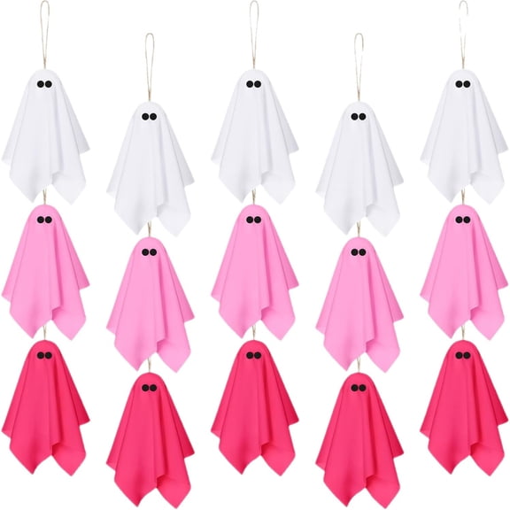 Cheapark Halloween Ghost Hanging Ornament Specter Pendant Decor for Wall Door Tree Halloween Spooky Festive Decoration Gift