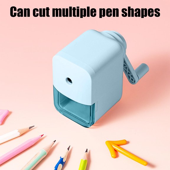 Cheapark Hand Crank Auto Feed Electric Pen Trimming Sharpener Device Gift