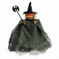 thumbnail image 1 of Cheapark Horror Pumpkin Figurine Pendant - Halloween Decor Ornament for Home Festival Display Accessory, 1 of 8